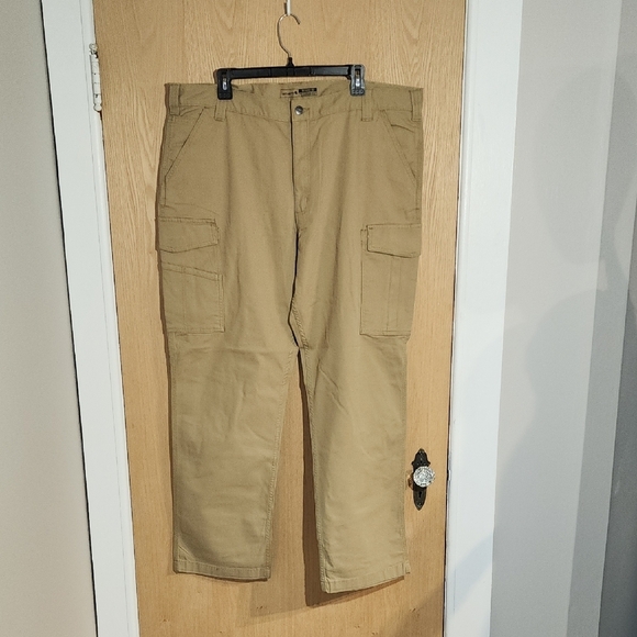 Carhartt Mens Tan Cargo Pants